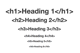 AI及IT小技巧教學: SEO 小技巧1: Headings h1 至 h6 之妙用